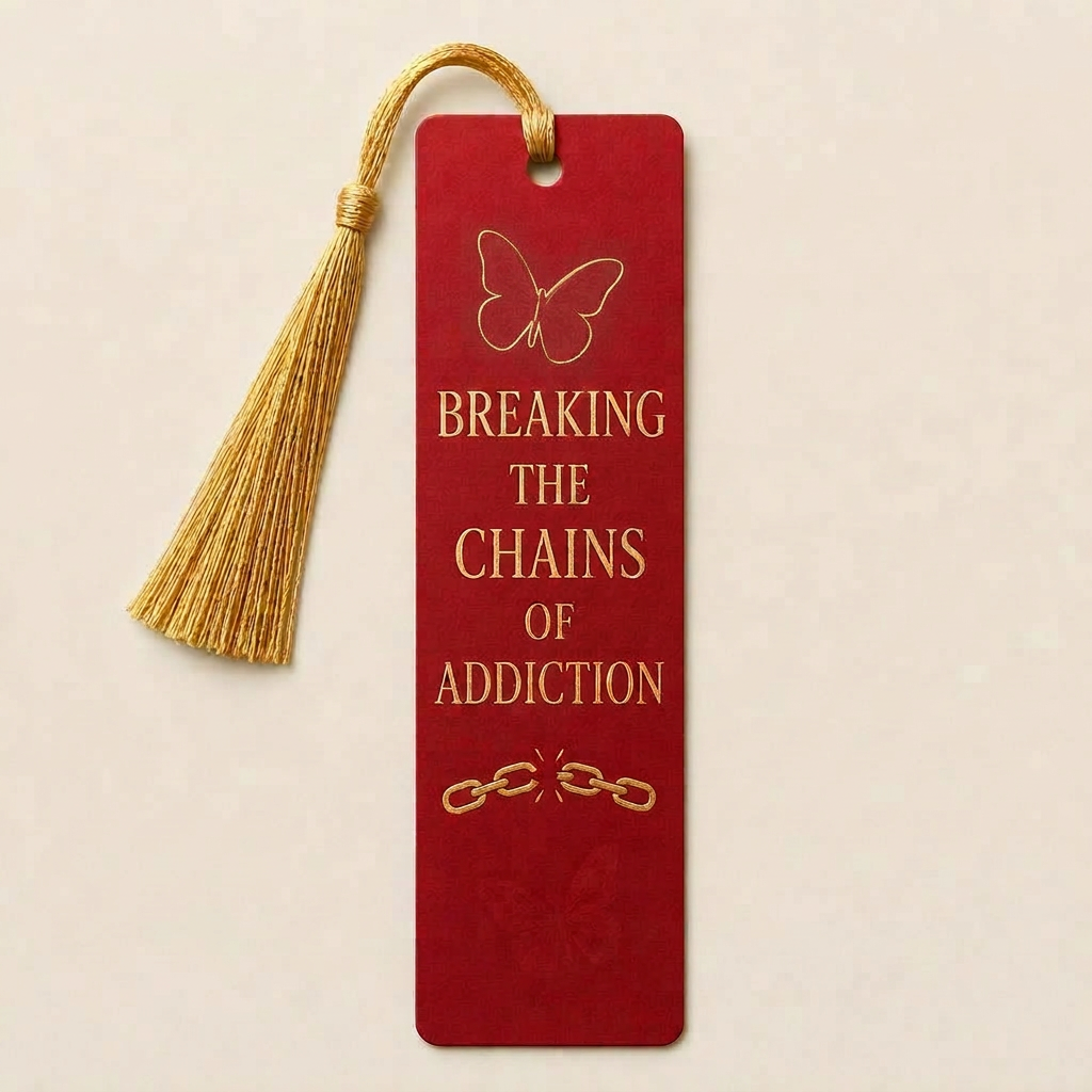 Crimson Red bookmark