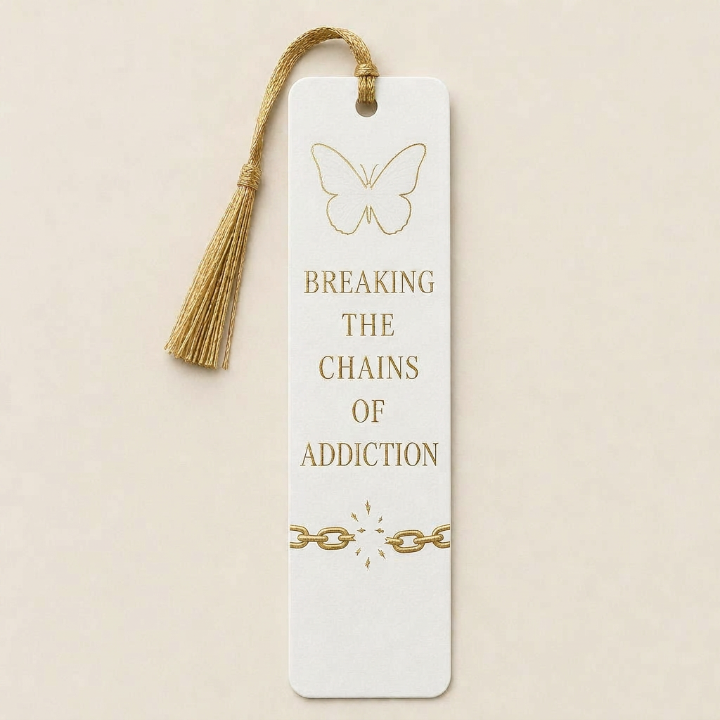 Newcomer White bookmark
