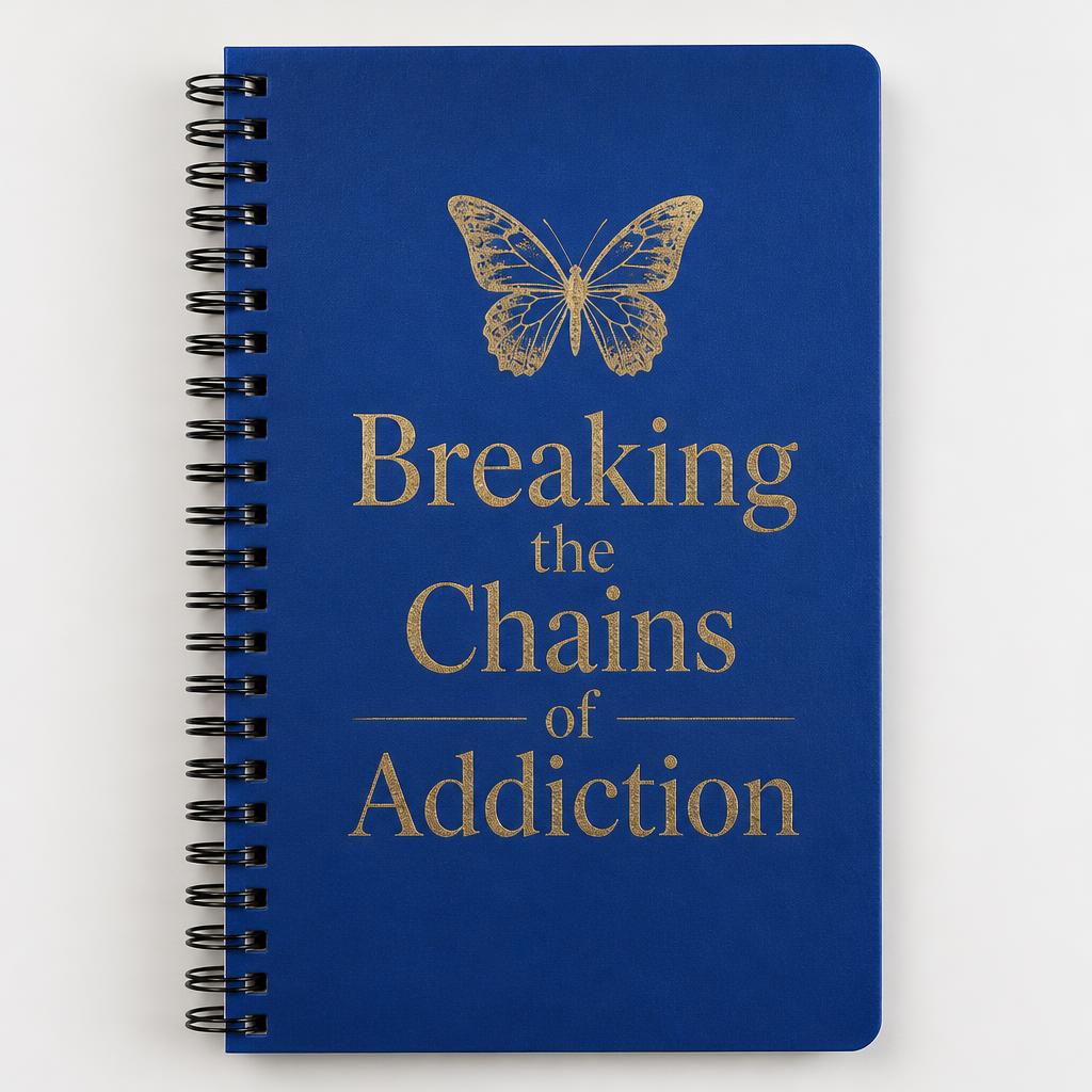 Royal Blue Spiral Notepad