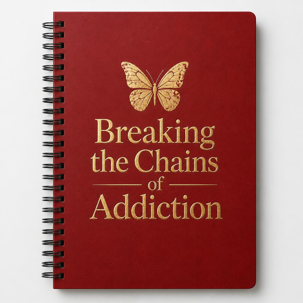 Crimson Red Spiral Notepad